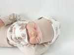 Coole Pumphose oder Babyset kurz und lang Elefanten von Atelier MiaMia