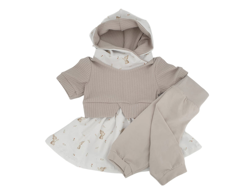 Girly Sweater Baby Kind Größe 68-140 Designer Limitiert Häschen von Atelier MiaMia