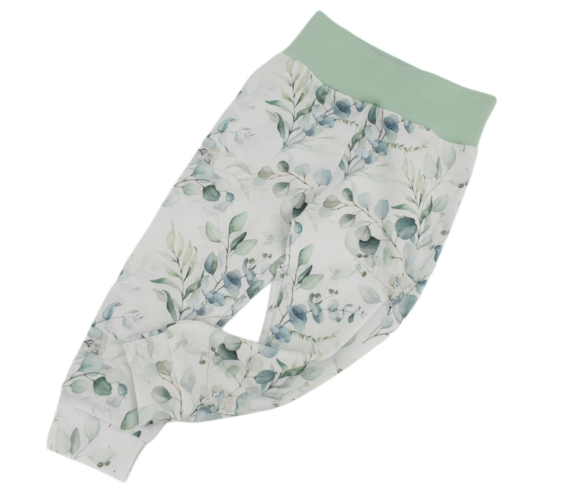 Baby und Kinder Leggins Eukalyptus Größe 50-116 von Atelier MiaMia